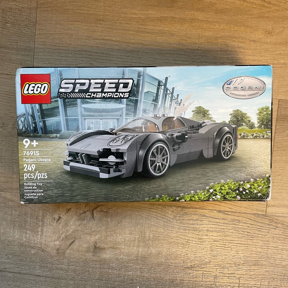 NEW LEGO SPEED CHAMPIONS PAGANI UTOPIA, SET 76915! Christmas Gift